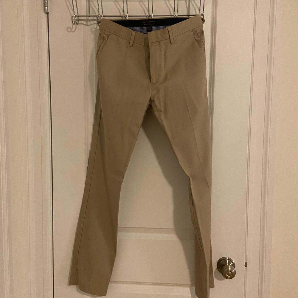 Banana republic men’s non iron pants NEVER WORN!!